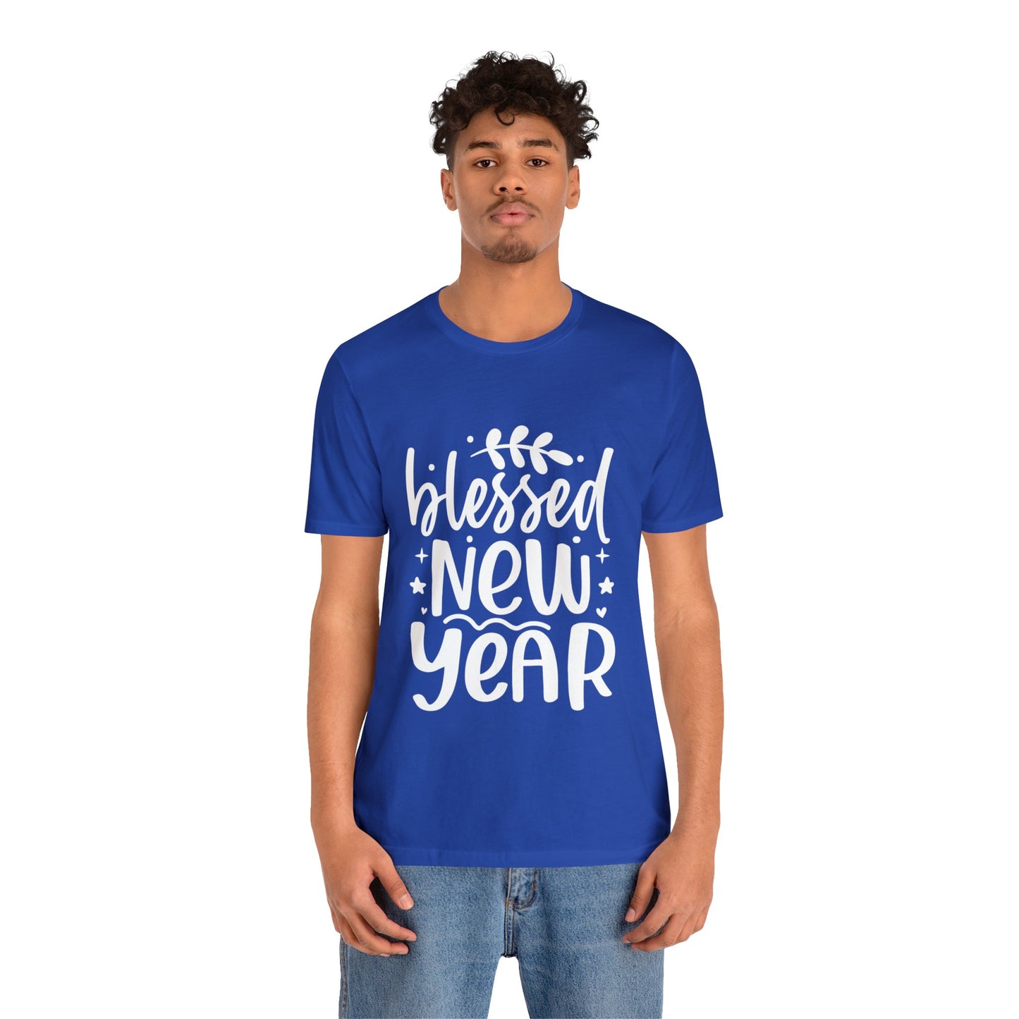 Blessed New Year Unisex Jersey Short Sleeve Tee