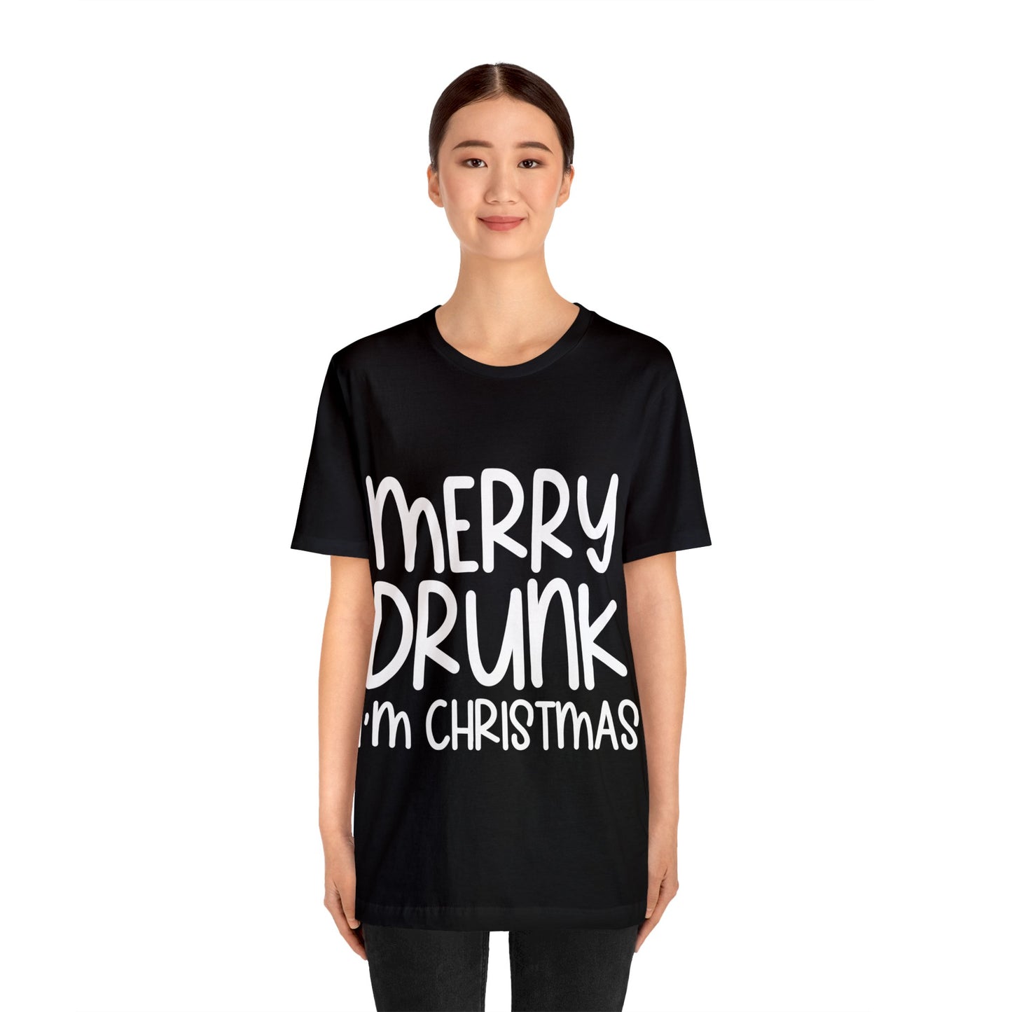 Merry Drunk Unisex Jersey Short Sleeve Tee