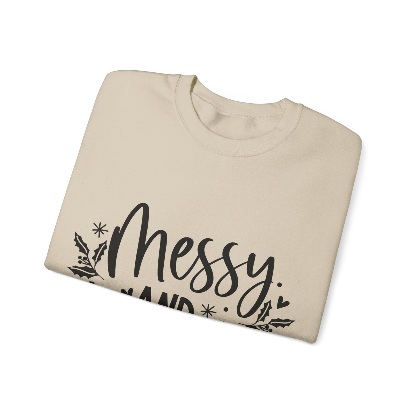 Messy & Bright Unisex Heavy Blend™ Crewneck Sweatshirt