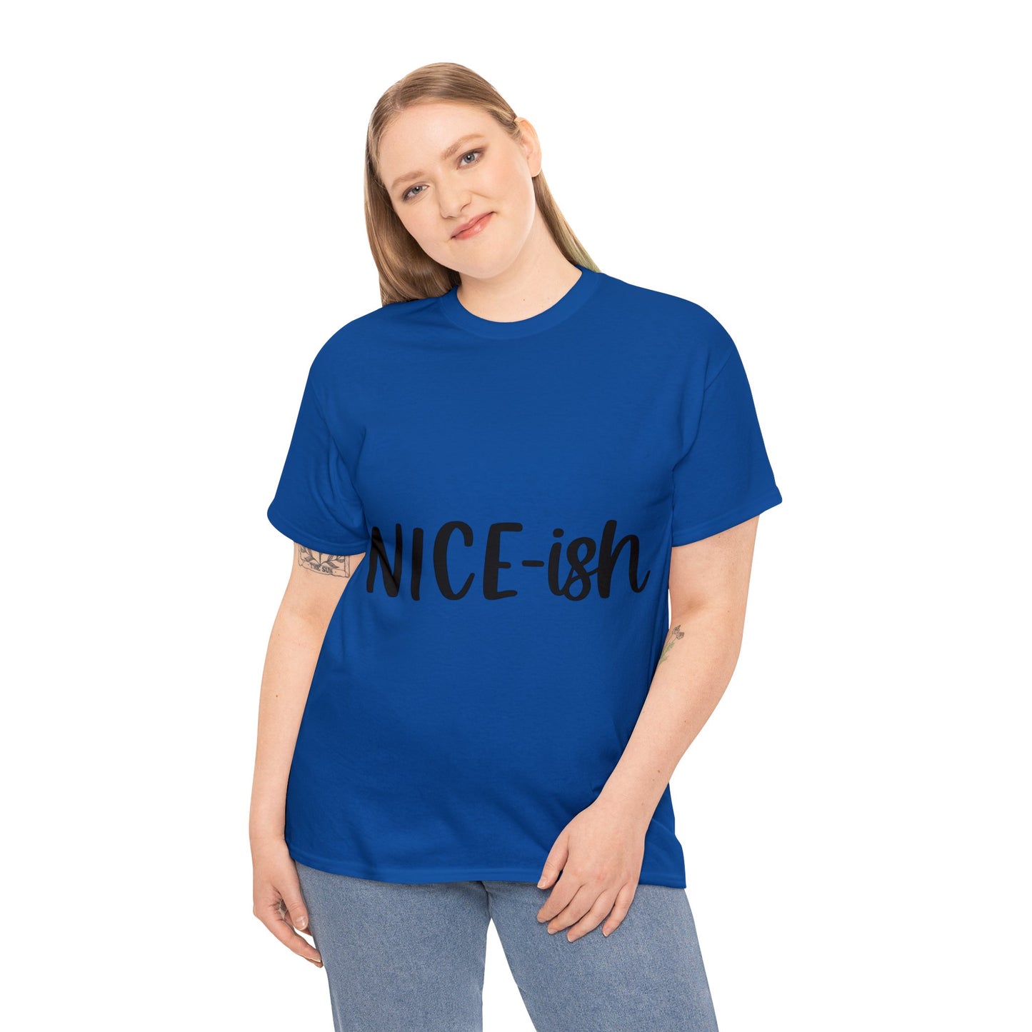 Nice-ish Unisex Heavy Cotton Tee