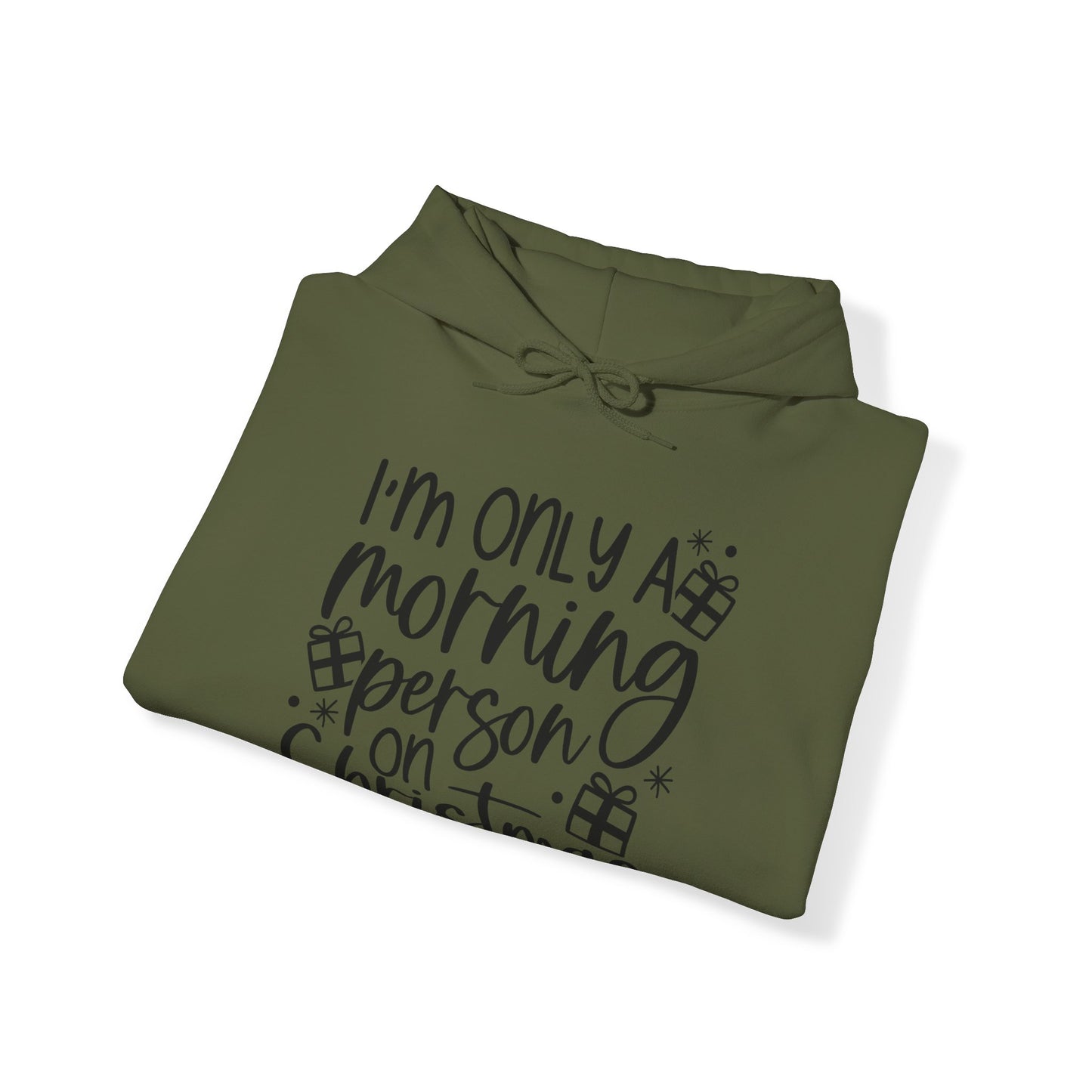 Morning Person Unisex Heavy Blend™ Hooded Sweatshirt