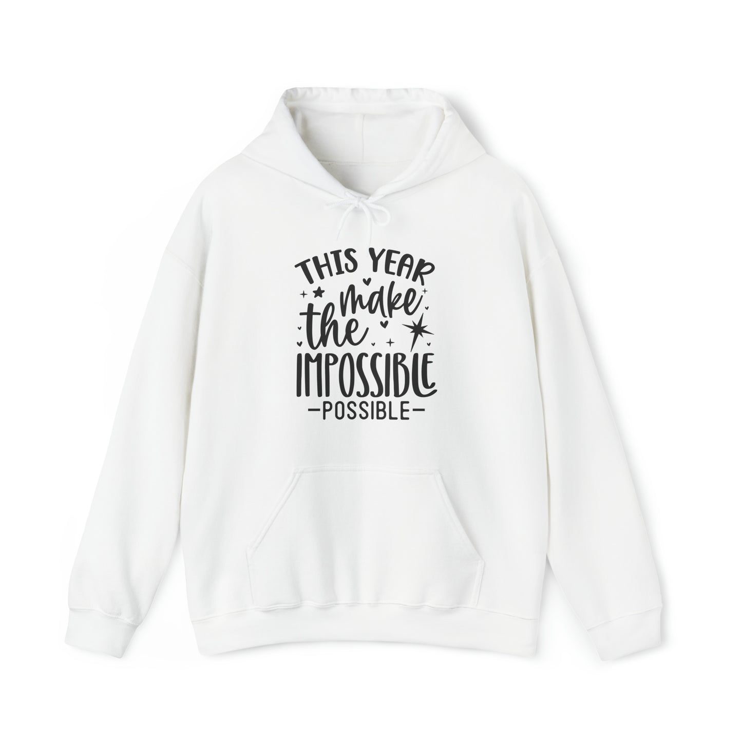 Impossible Possible Unisex Heavy Blend™ Hooded Sweatshirt