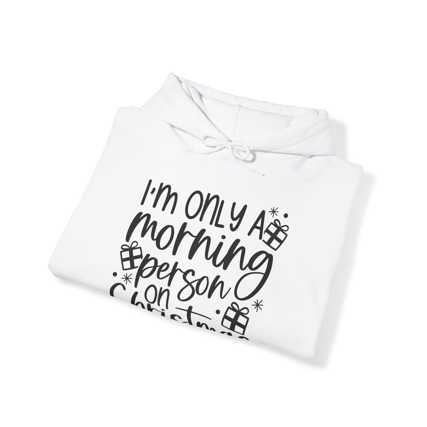 Morning Person Unisex Heavy Blend™ Hooded Sweatshirt