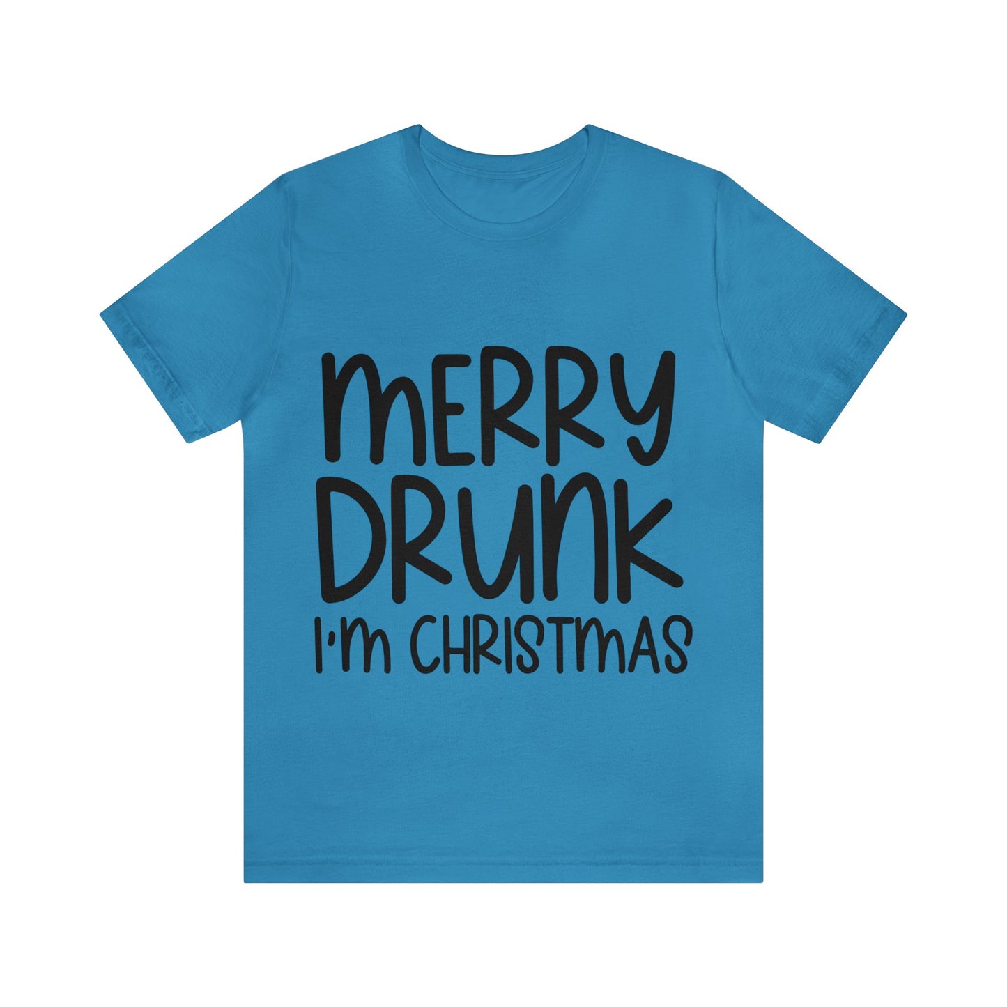 Merry Drunk Unisex Jersey Short Sleeve Tee