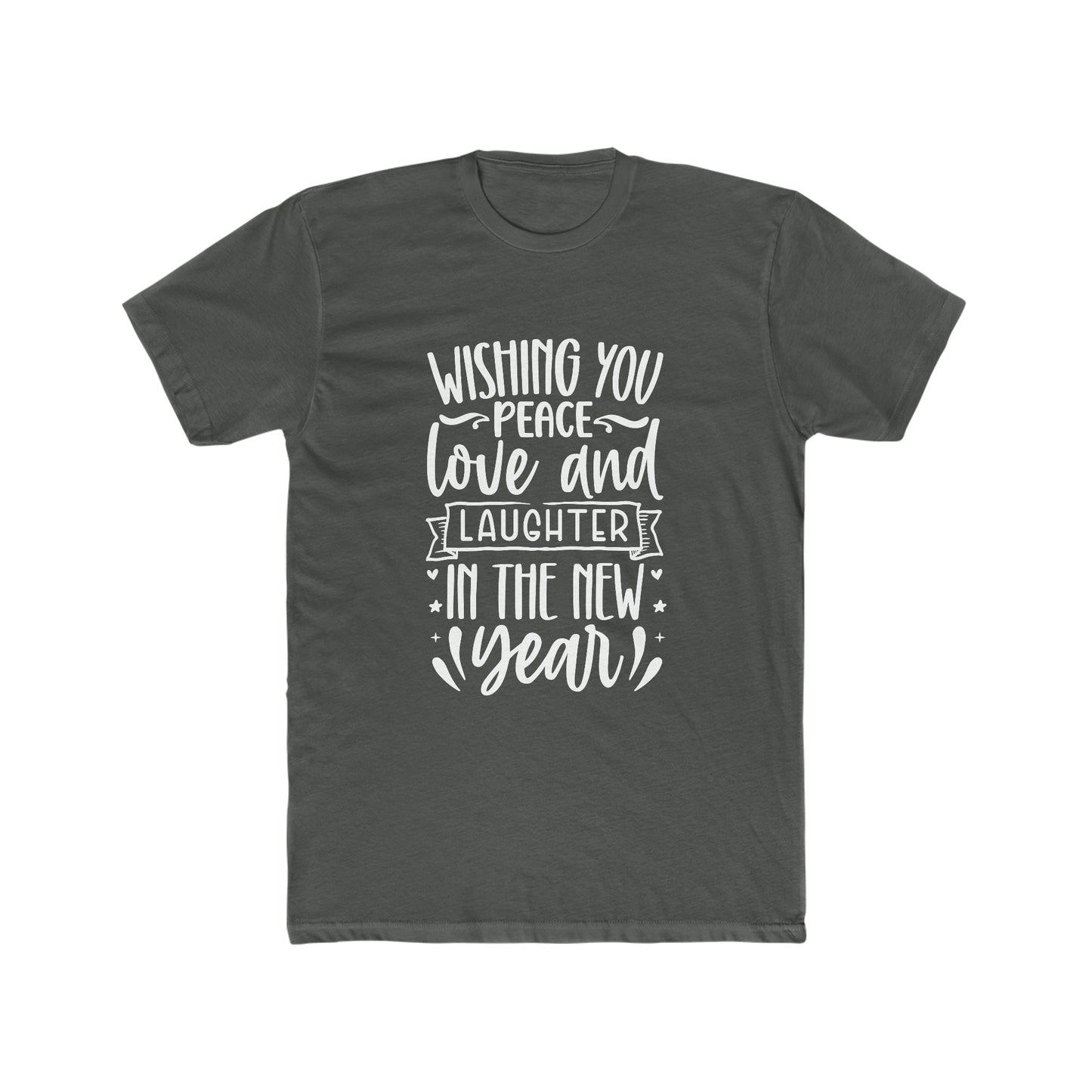 Love & Laughter Men's Cotton Crew Tee