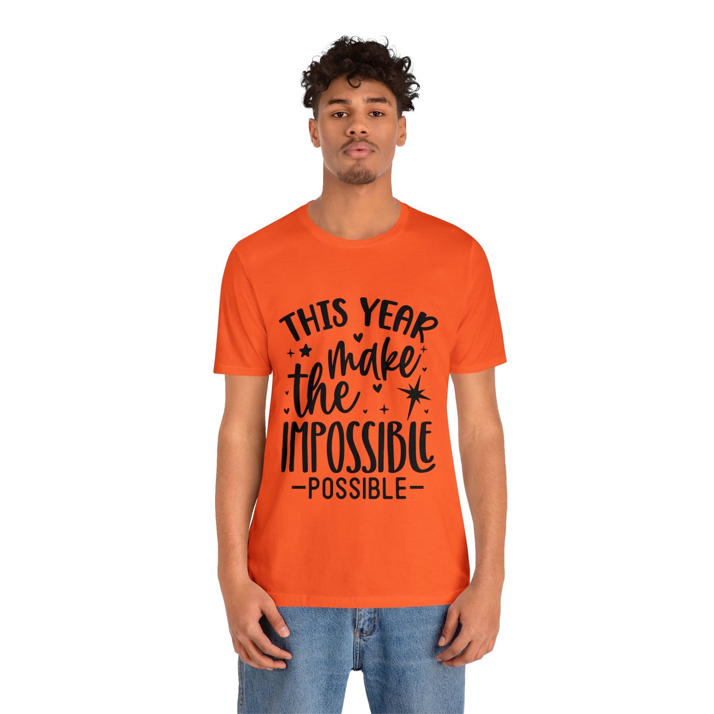 Impossible Possible Unisex Jersey Short Sleeve Tee