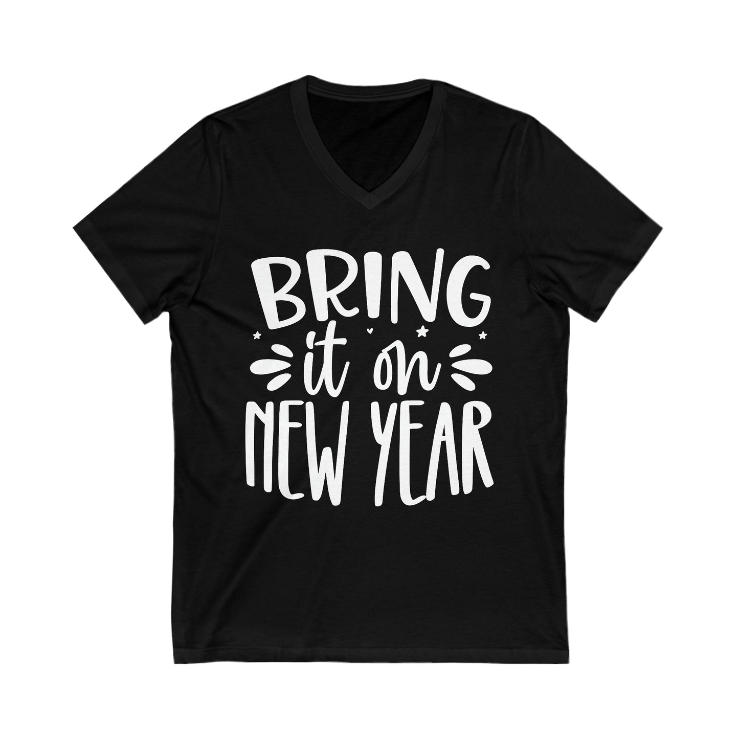 Bring it on Unisex Jersey Short Sleeve V-Neck Tee