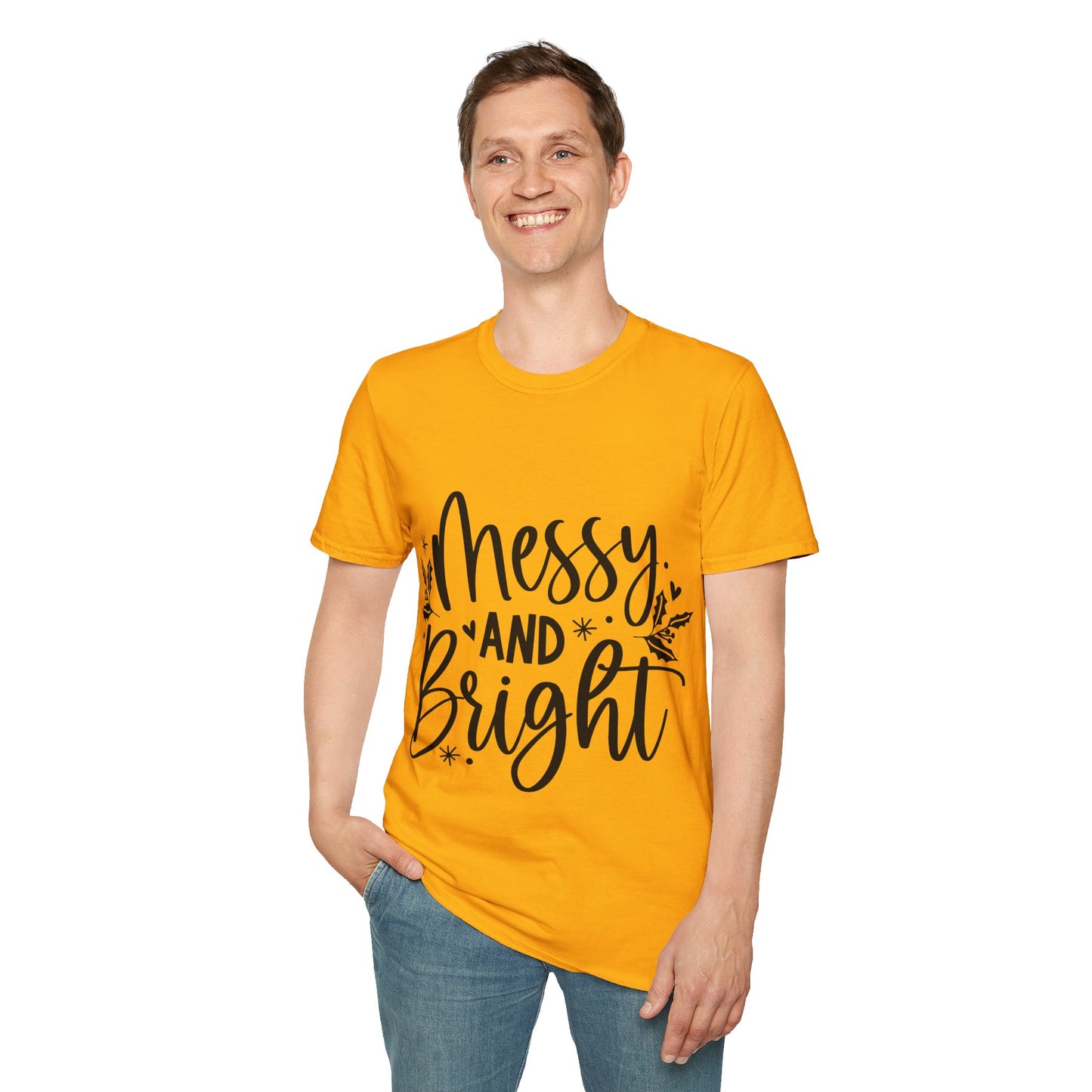 Messy & Bright Unisex Softstyle T-Shirt