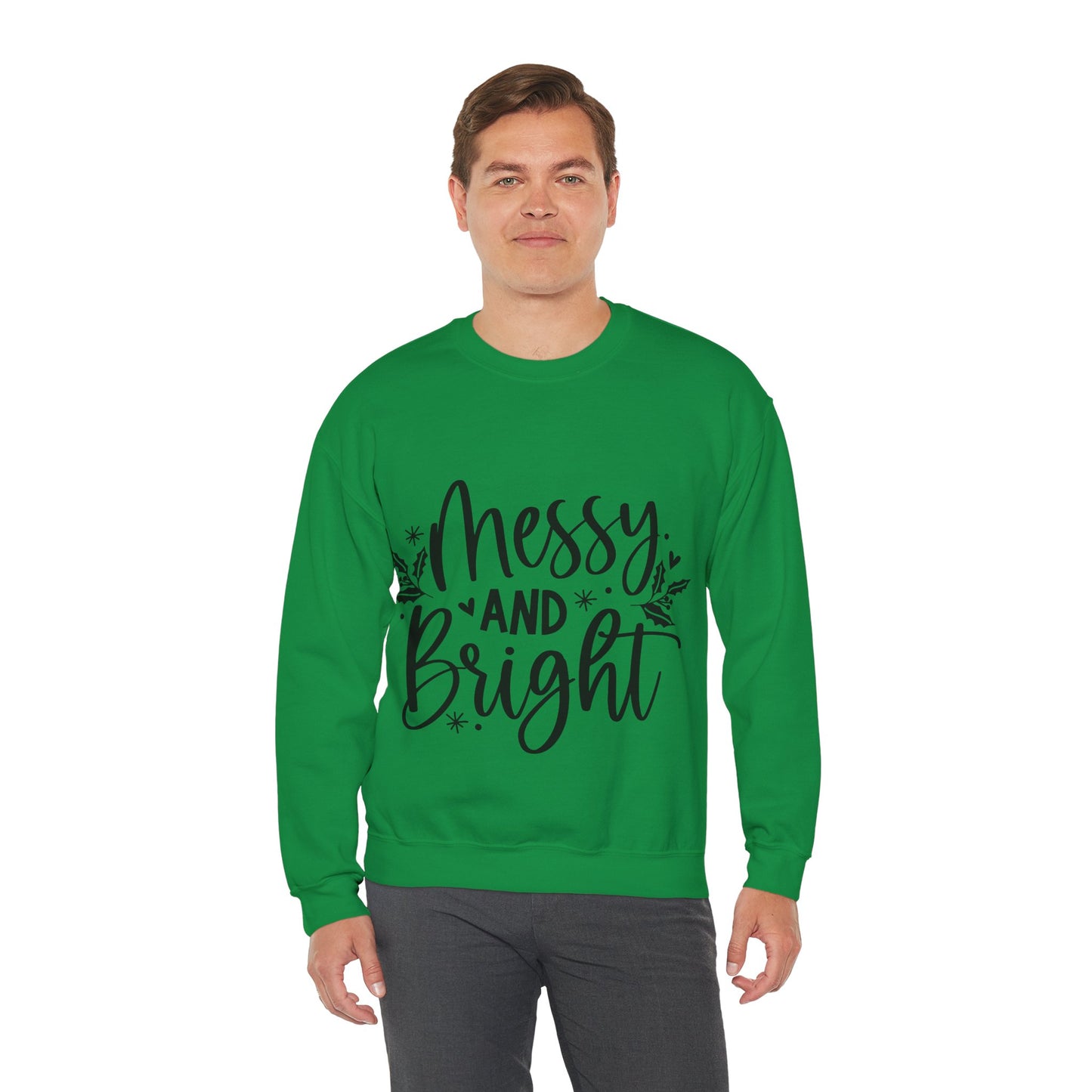 Messy & Bright Unisex Heavy Blend™ Crewneck Sweatshirt