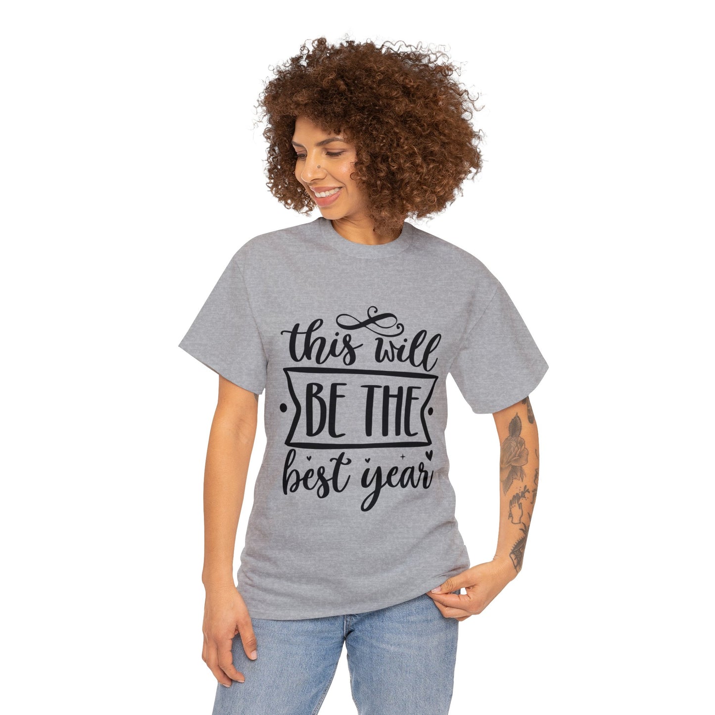 The Best Year Unisex Heavy Cotton Tee