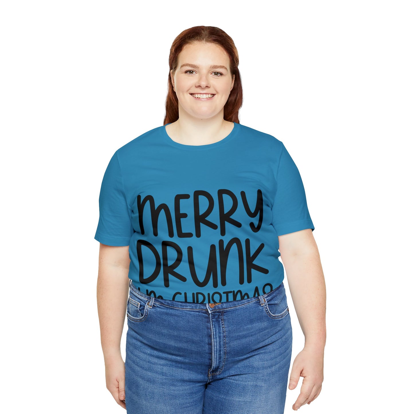 Merry Drunk Unisex Jersey Short Sleeve Tee