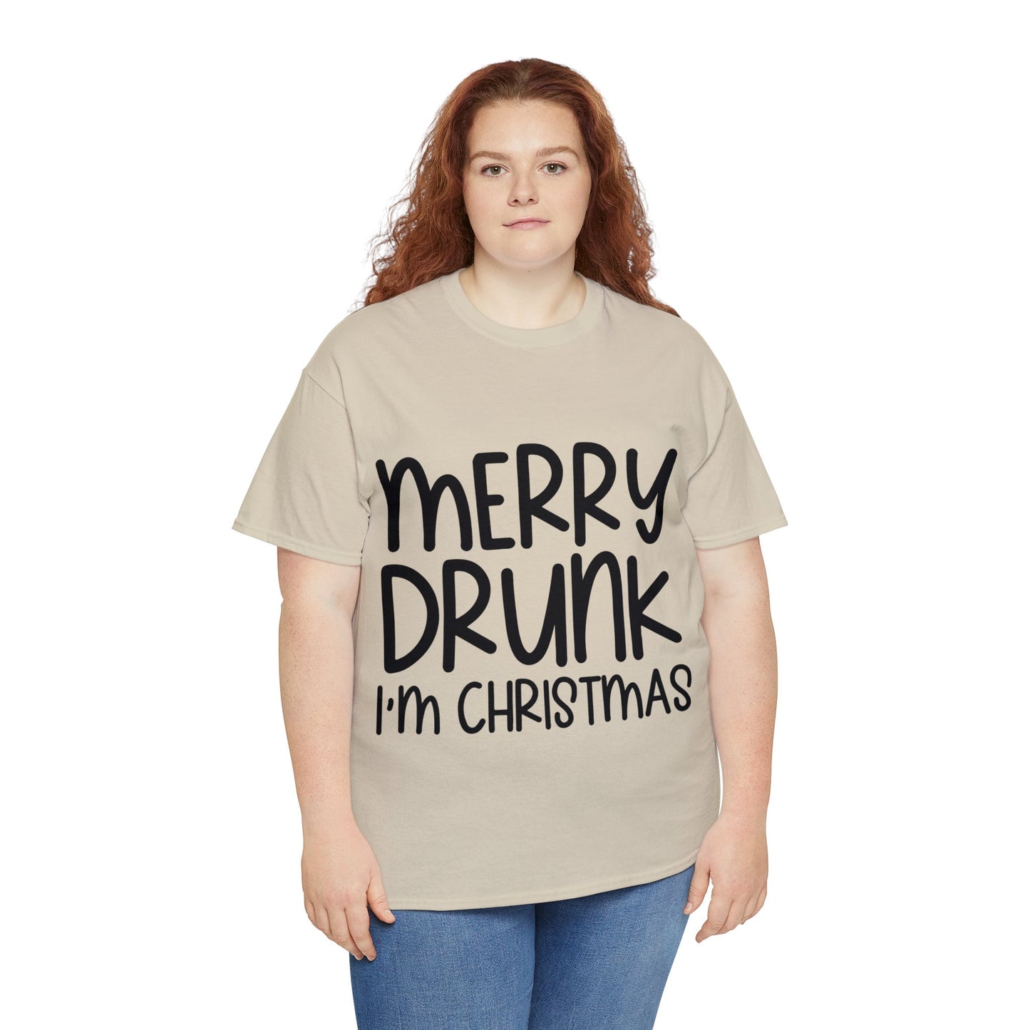 Merry Drunk Unisex Heavy Cotton Tee