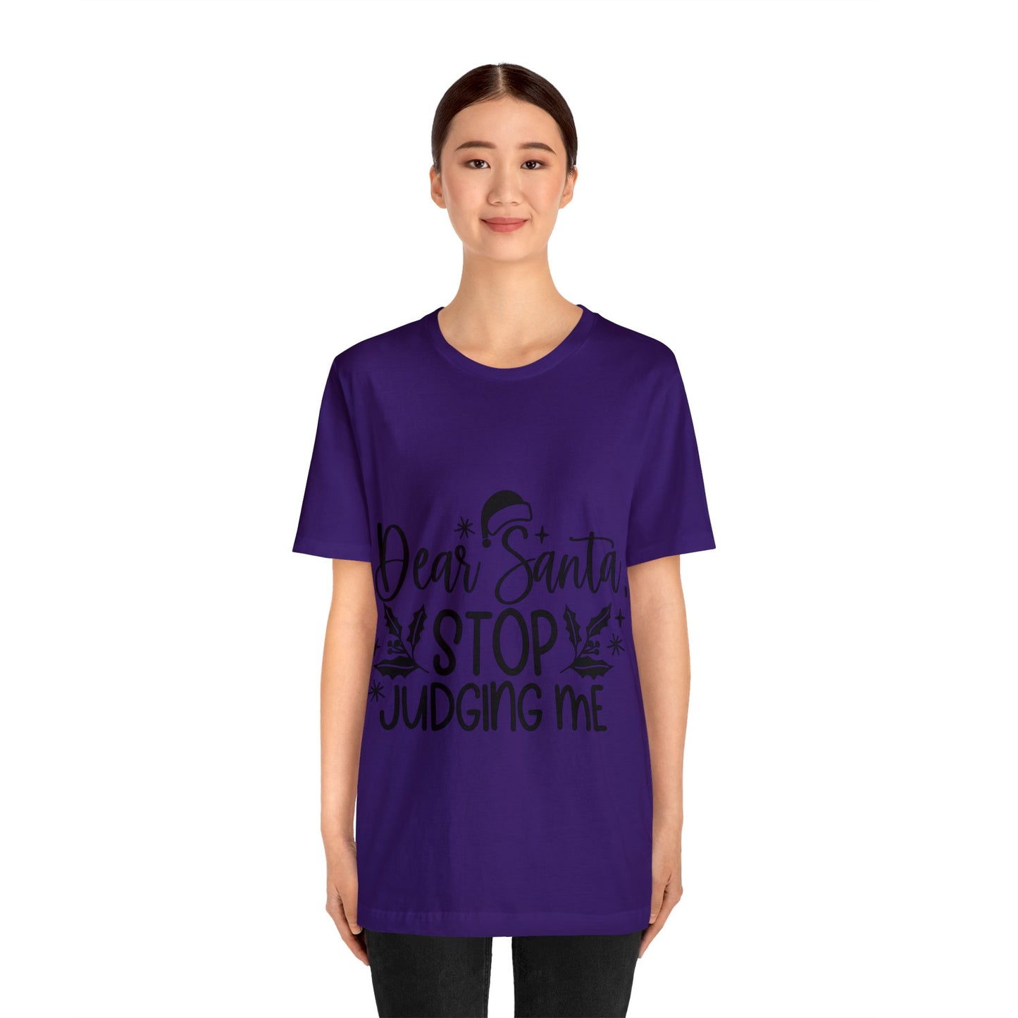 Stop Judging Unisex Jersey Short Sleeve Tee