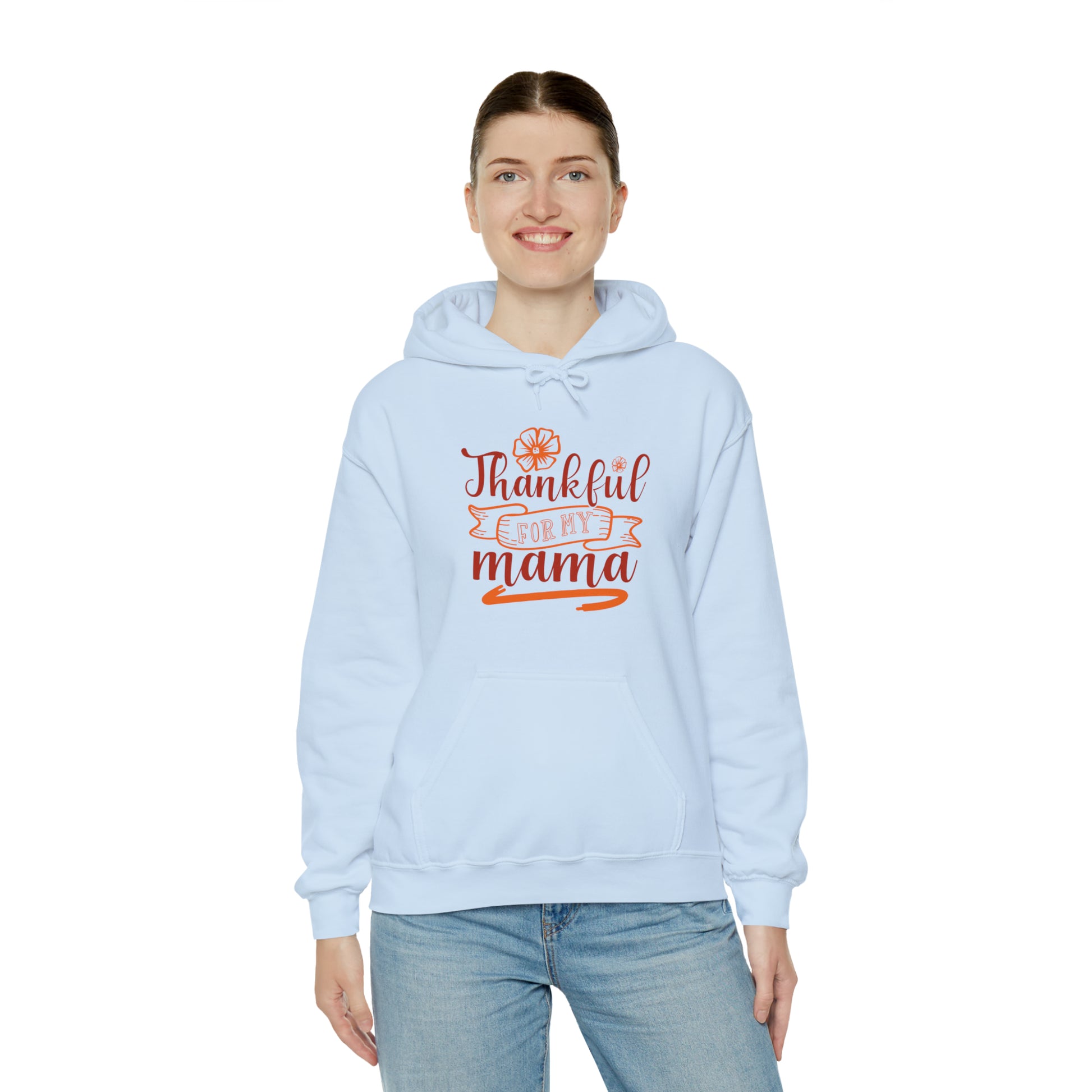 Thankful for Mama Unisex Heavy Blend™ Hooded Sweatshirt image