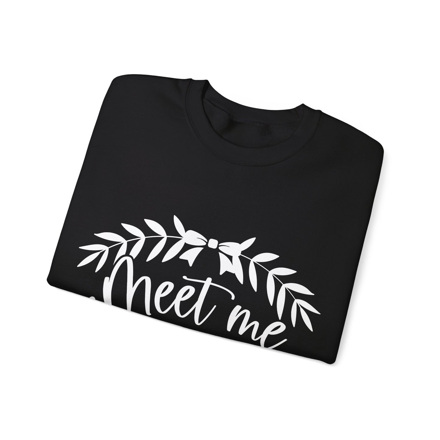 Meet me under Misteetoe Unisex Heavy Blend™ Crewneck Sweatshirt