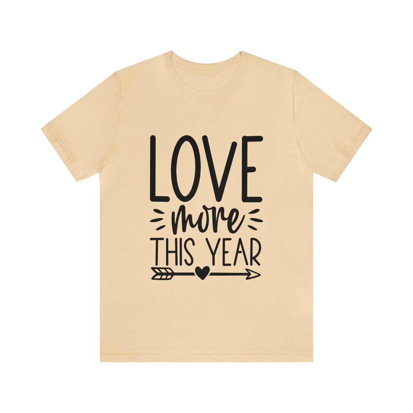 Love More Unisex Jersey Short Sleeve Tee