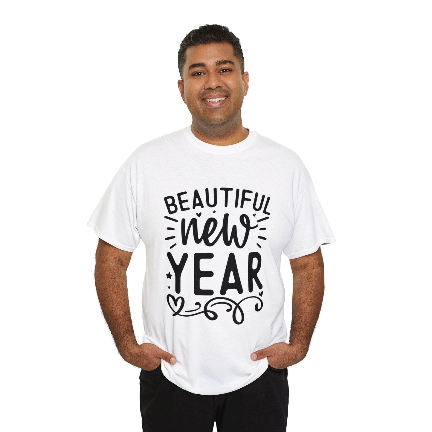 Blessed New Year Unisex Heavy Cotton Tee