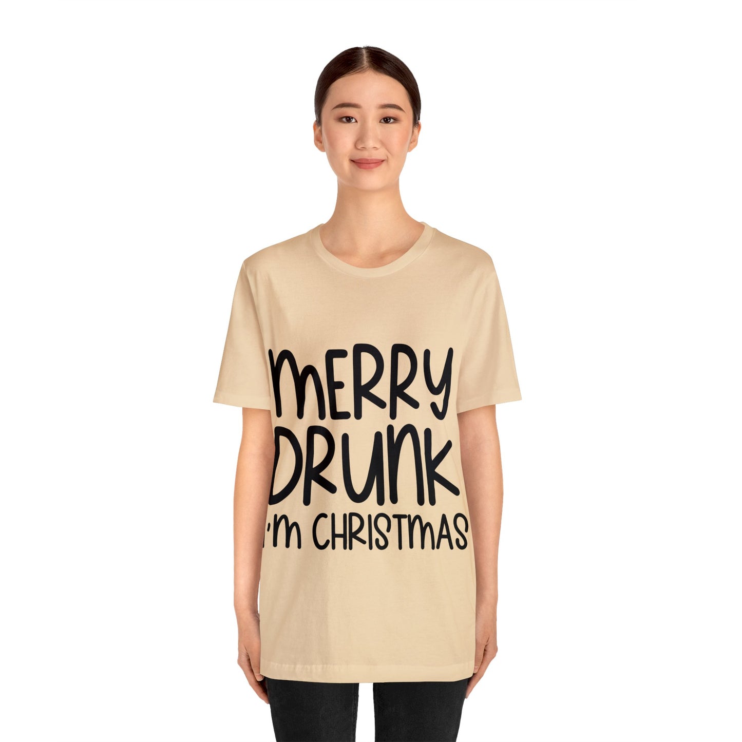 Merry Drunk Unisex Jersey Short Sleeve Tee