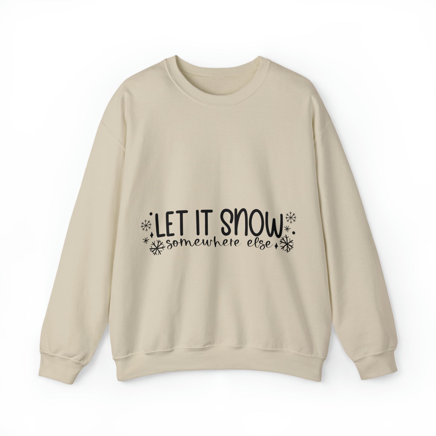 Let it Snow Unisex Heavy Blend™ Crewneck Sweatshirt image