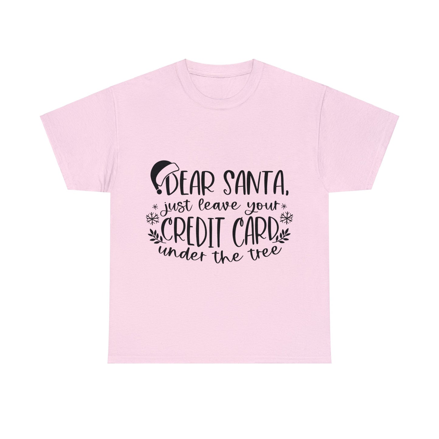 Leave your Credit Card Unisex Heavy Cotton Tee