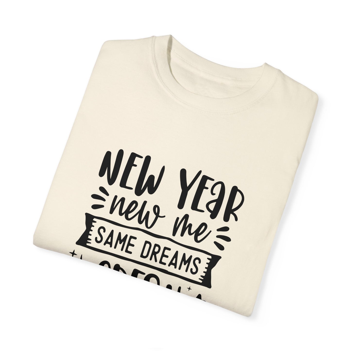 New Year New Me Unisex Garment-Dyed T-shirt