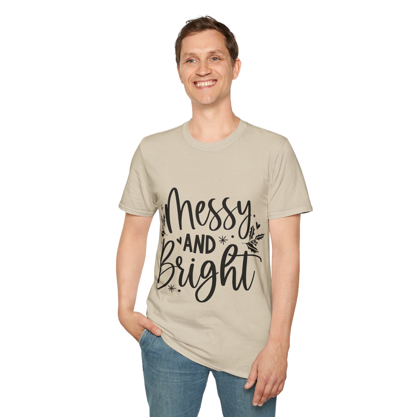 Messy & Bright Unisex Softstyle T-Shirt