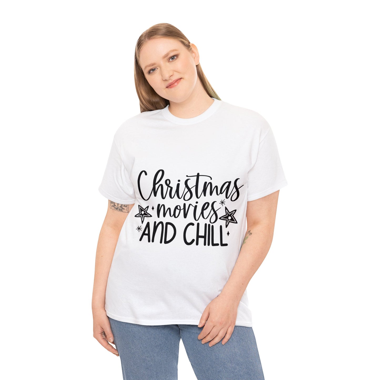 Movies and Chill Unisex Heavy Cotton Tee