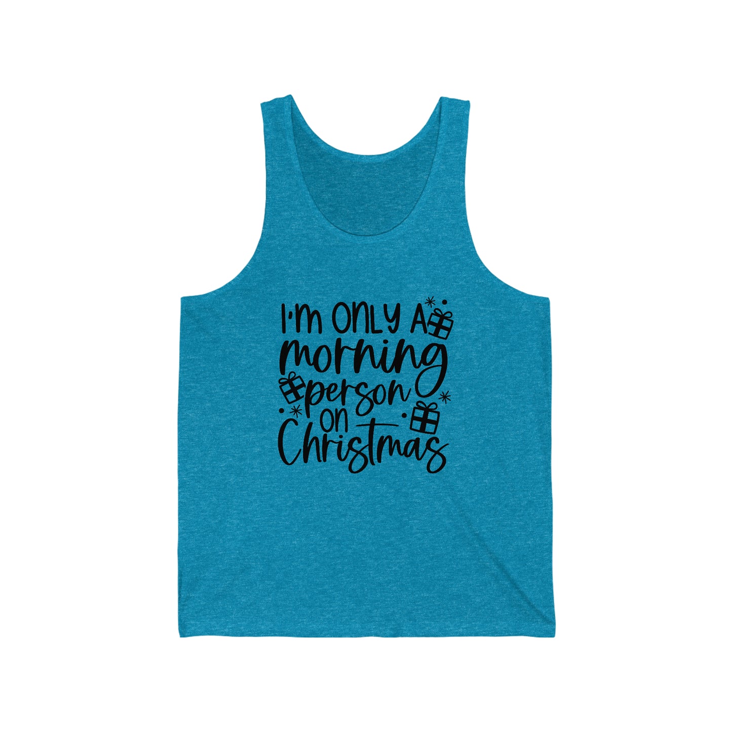 Morning Person Unisex Jersey Tank