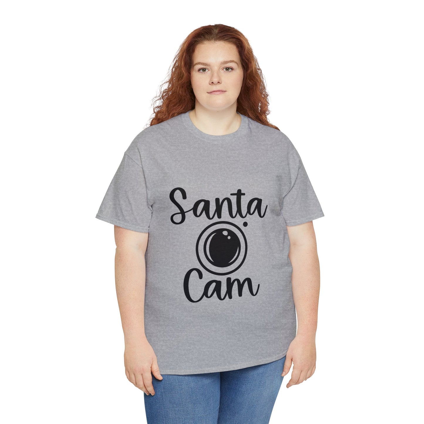 Santa Cam Unisex Heavy Cotton Tee image