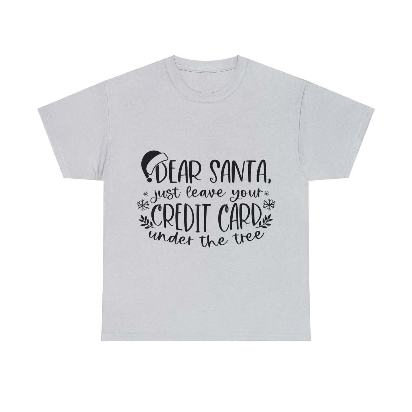 Leave your Credit Card Unisex Heavy Cotton Tee