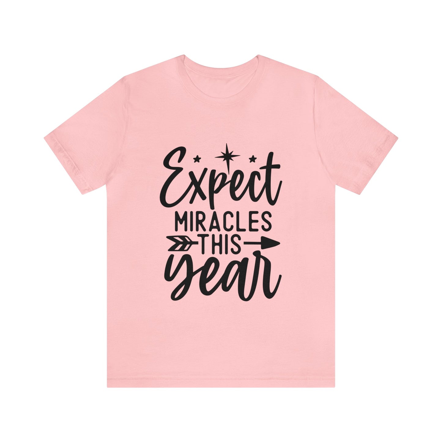 Expect Miracles Unisex Jersey Short Sleeve Tee