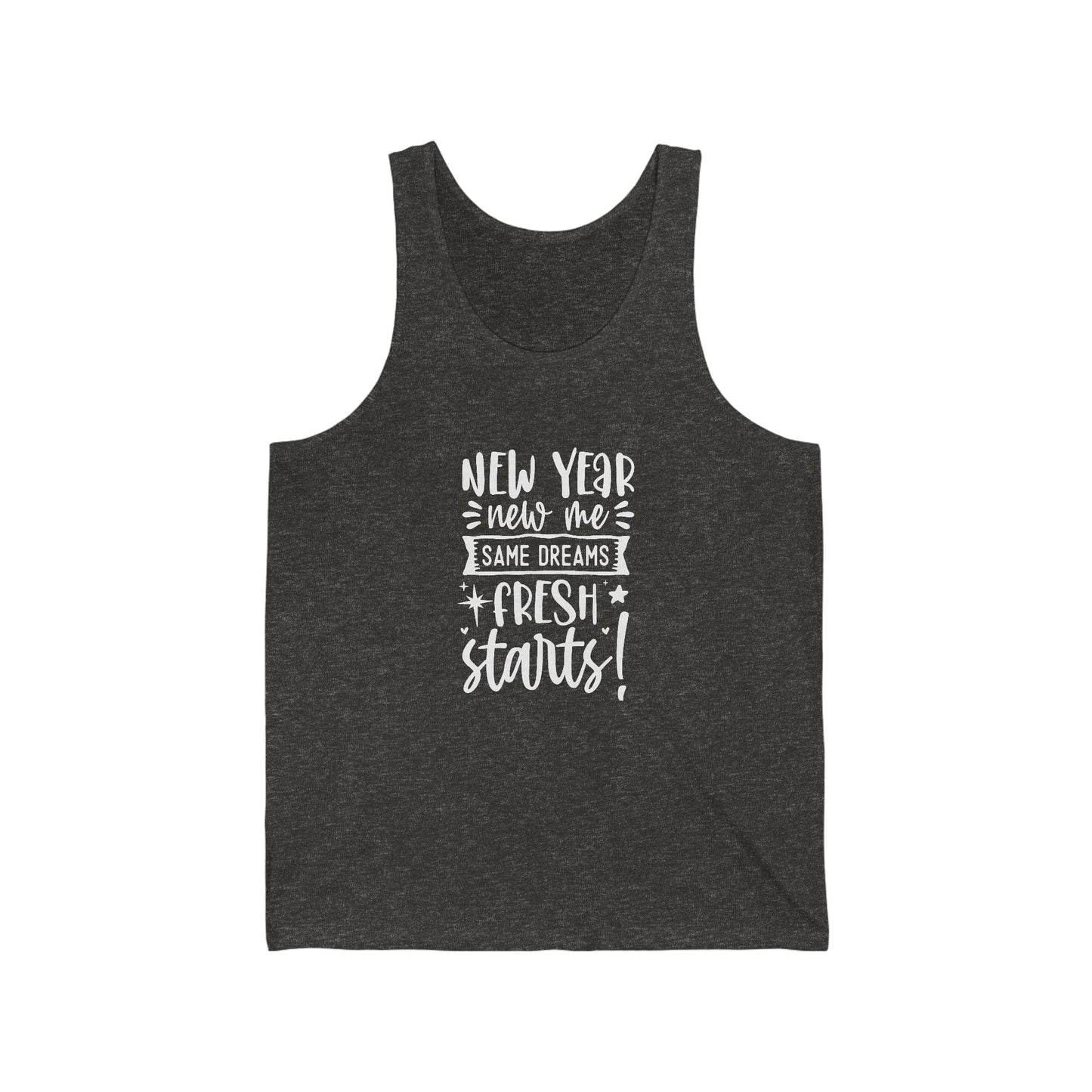 New Year New Me Unisex Jersey Tank