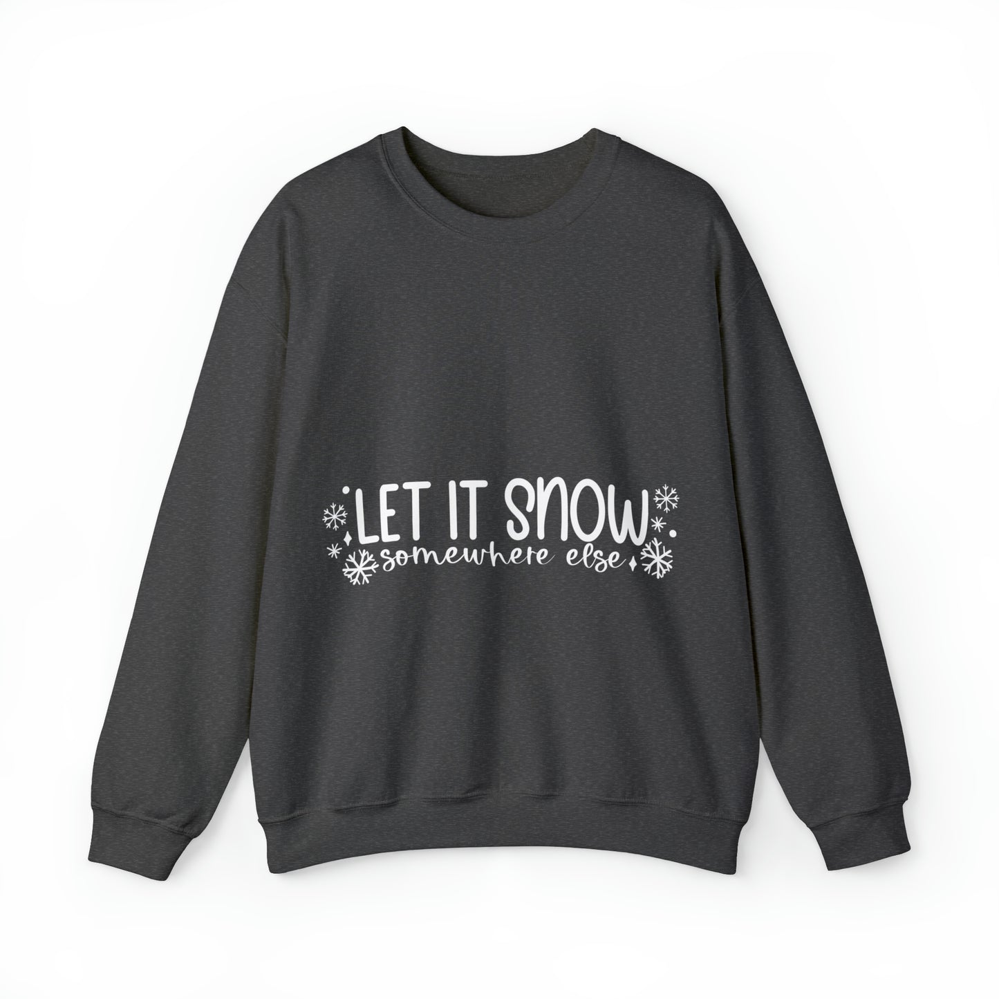 Let it Snow Unisex Heavy Blend™ Crewneck Sweatshirt image