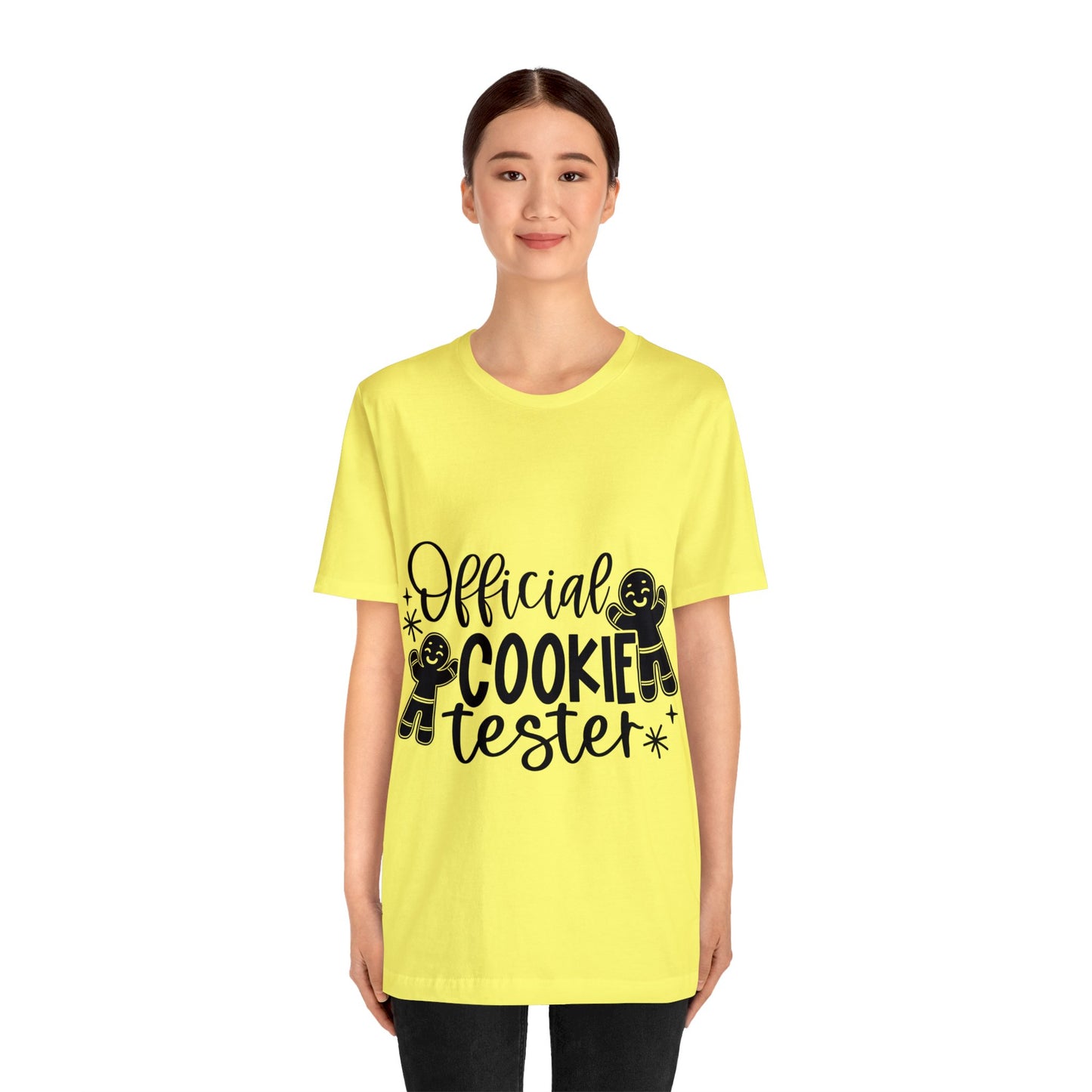 Official Cookie Tester Unisex Jersey Short Sleeve Tee