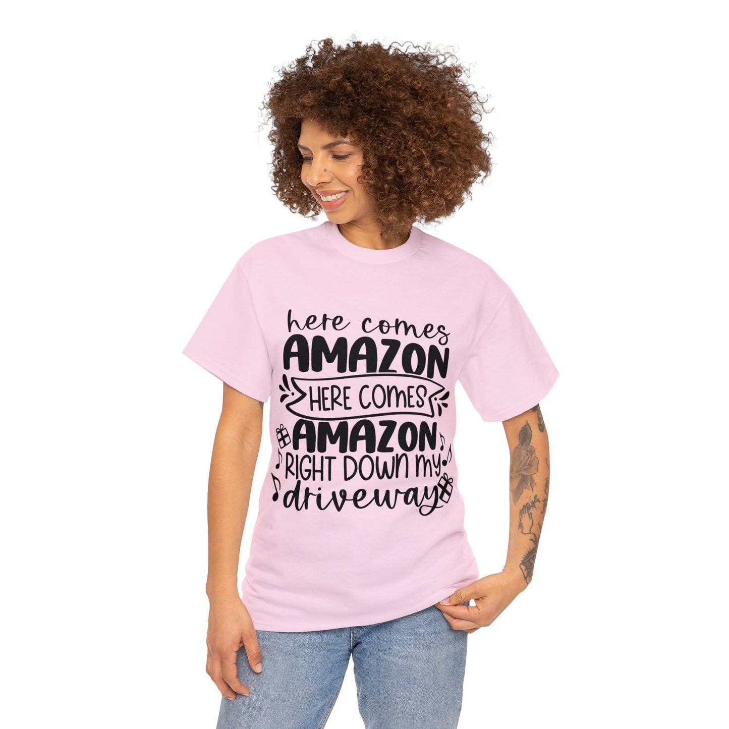 Amazon Driveway Unisex Heavy Cotton Tee