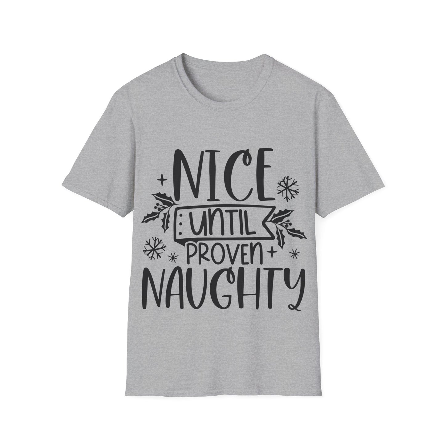 Nice & Naughty Unisex Softstyle T-Shirt