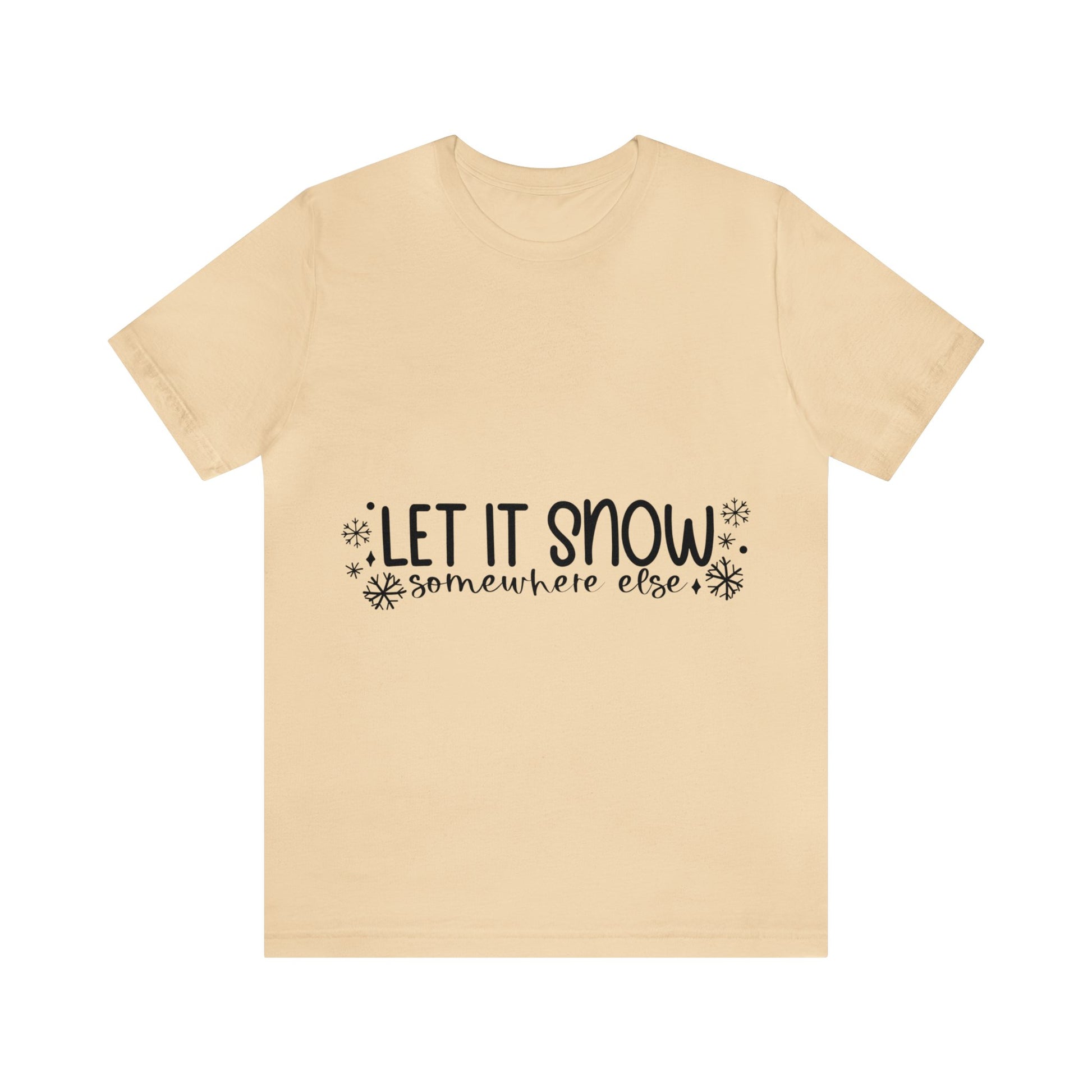 Let it Snow Unisex Jersey Short Sleeve Tee image