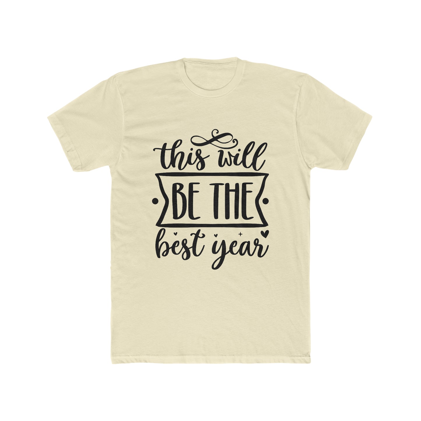 The Best Year Men's Cotton Crew Tee