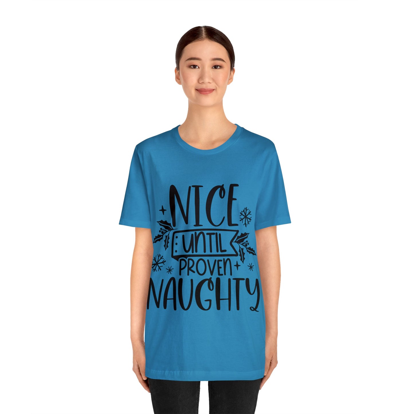 Nice & Naughty Unisex Jersey Short Sleeve Tee