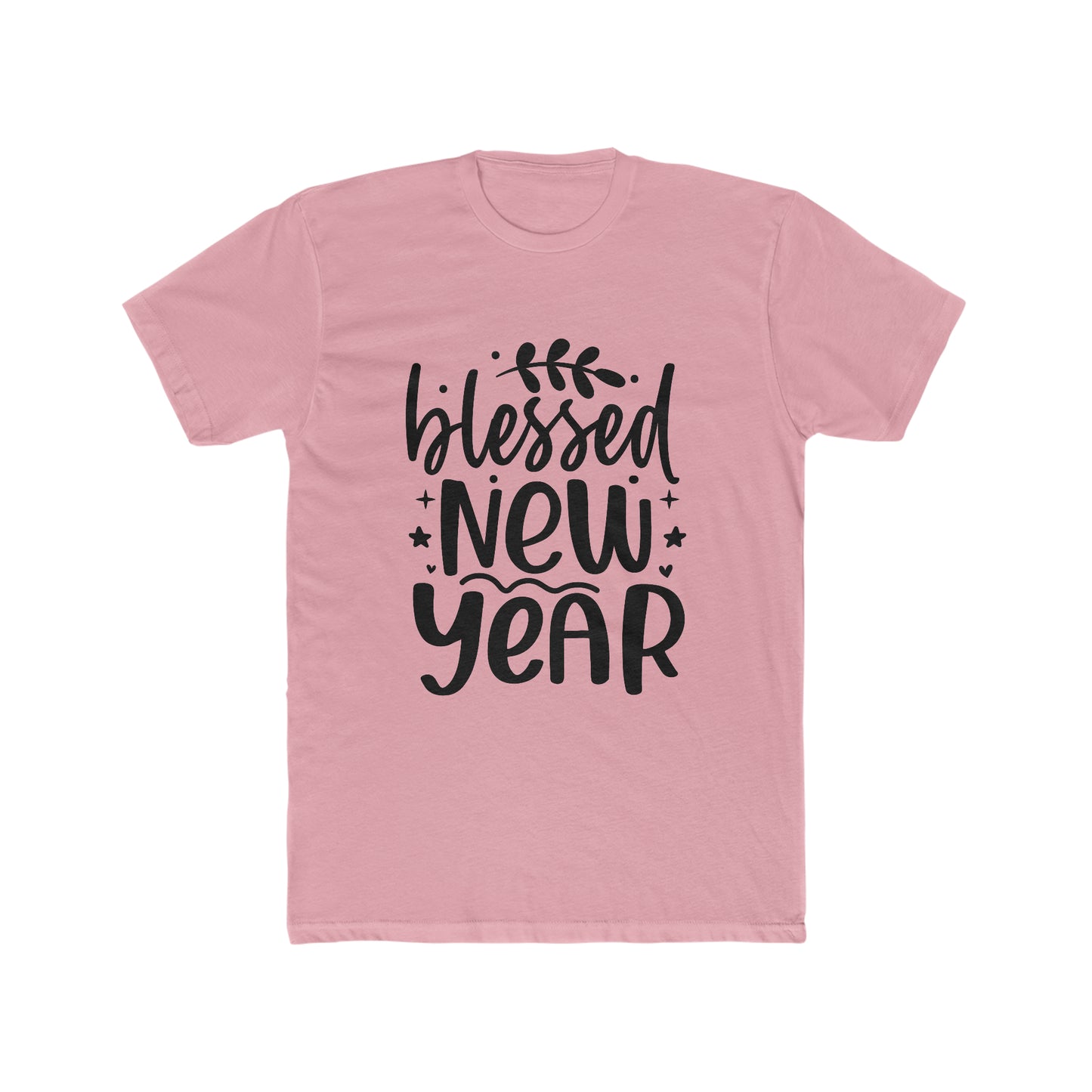 Blessed New Year Men's Cotton Crew Tee