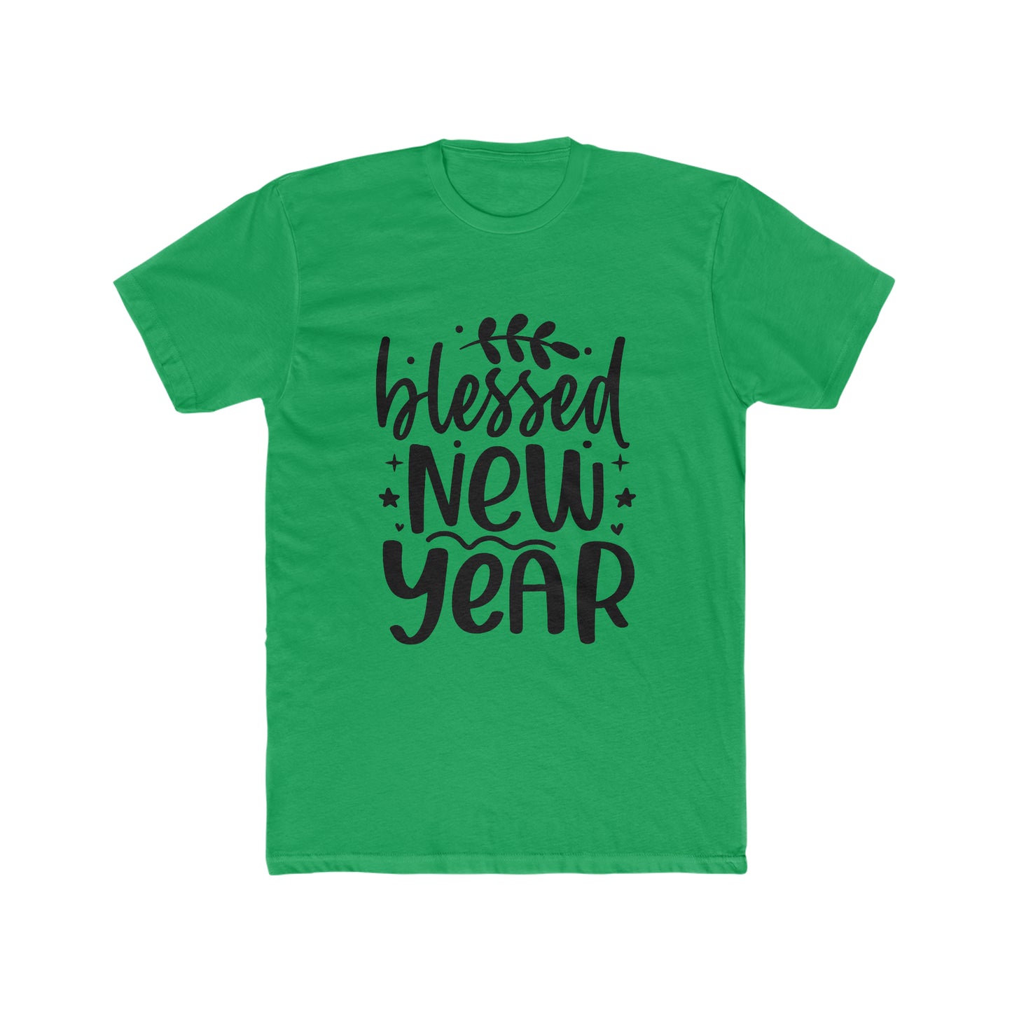 Blessed New Year Men's Cotton Crew Tee