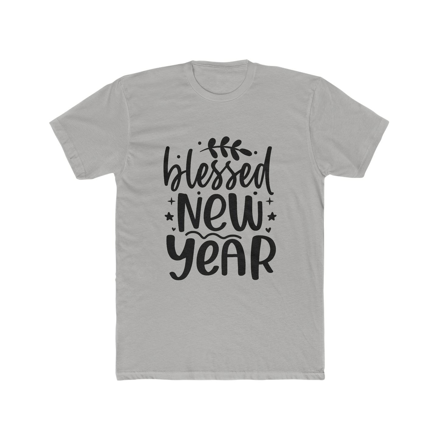 Blessed New Year Men's Cotton Crew Tee