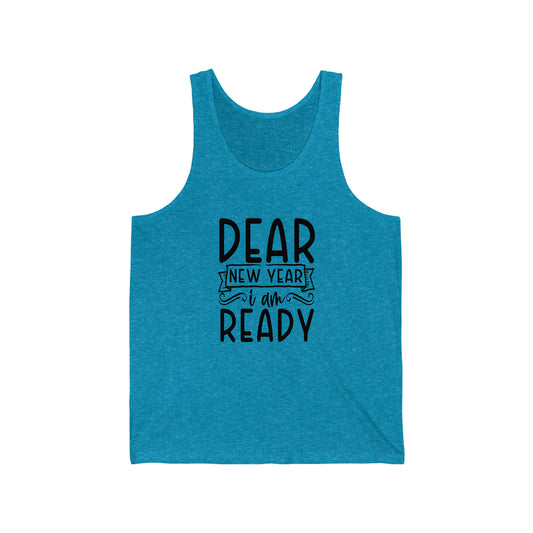 I am Ready Unisex Jersey Tank