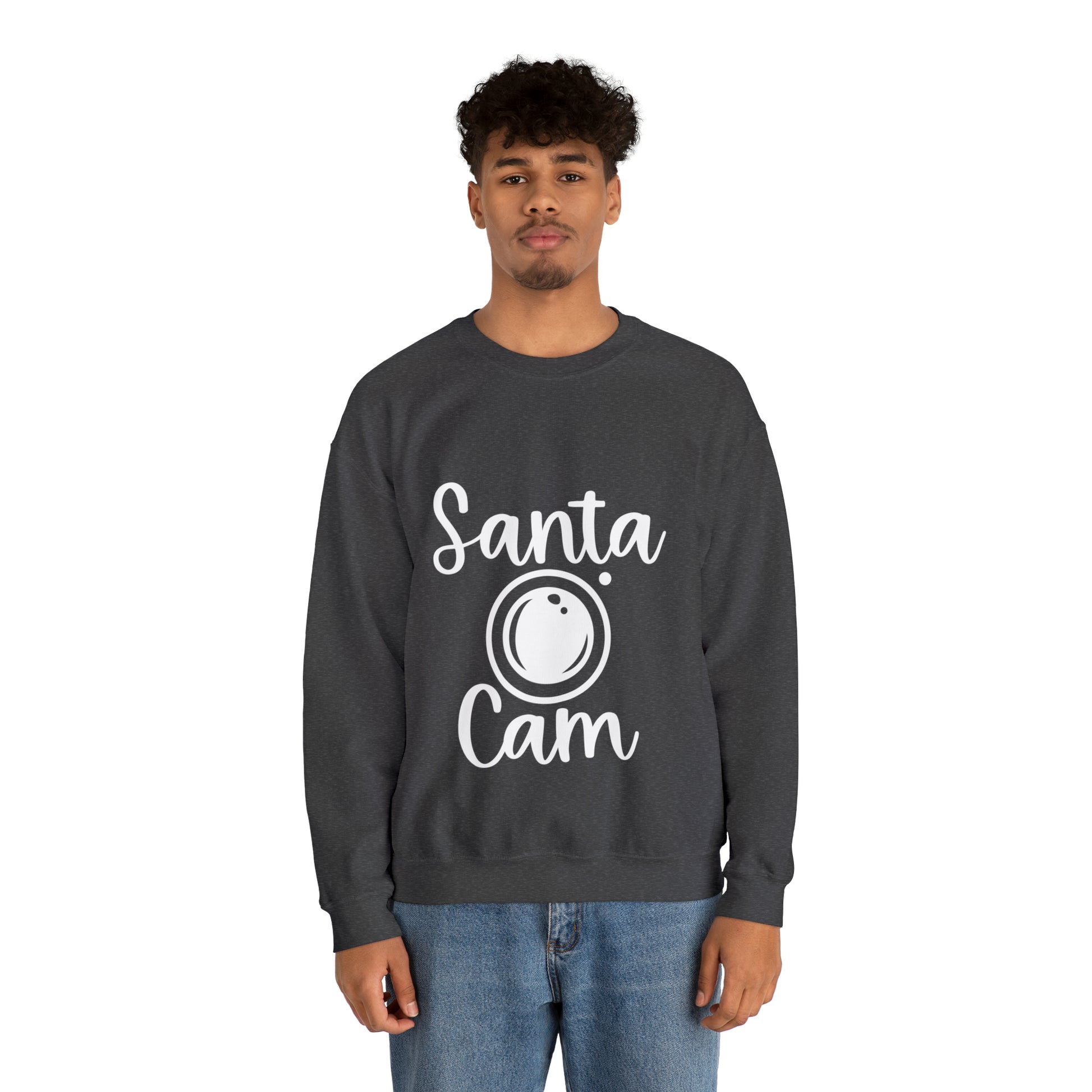 Santa Cam Unisex Heavy Blend™ Crewneck Sweatshirt image