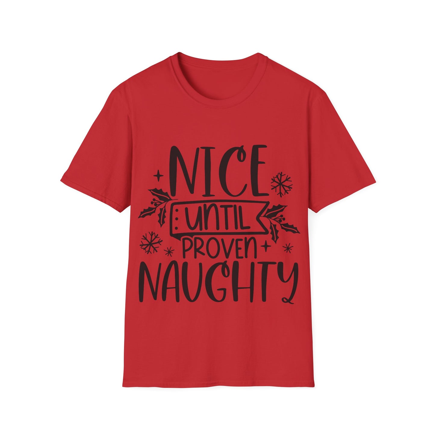 Nice & Naughty Unisex Softstyle T-Shirt