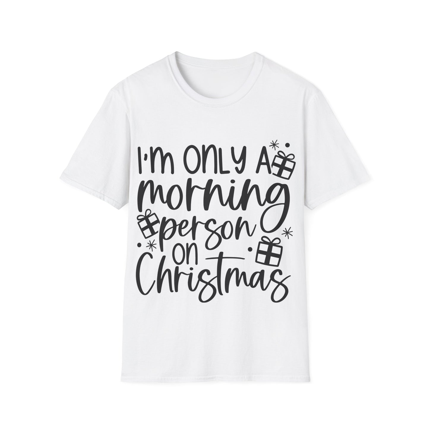 Morning Person Unisex Softstyle T-Shirt