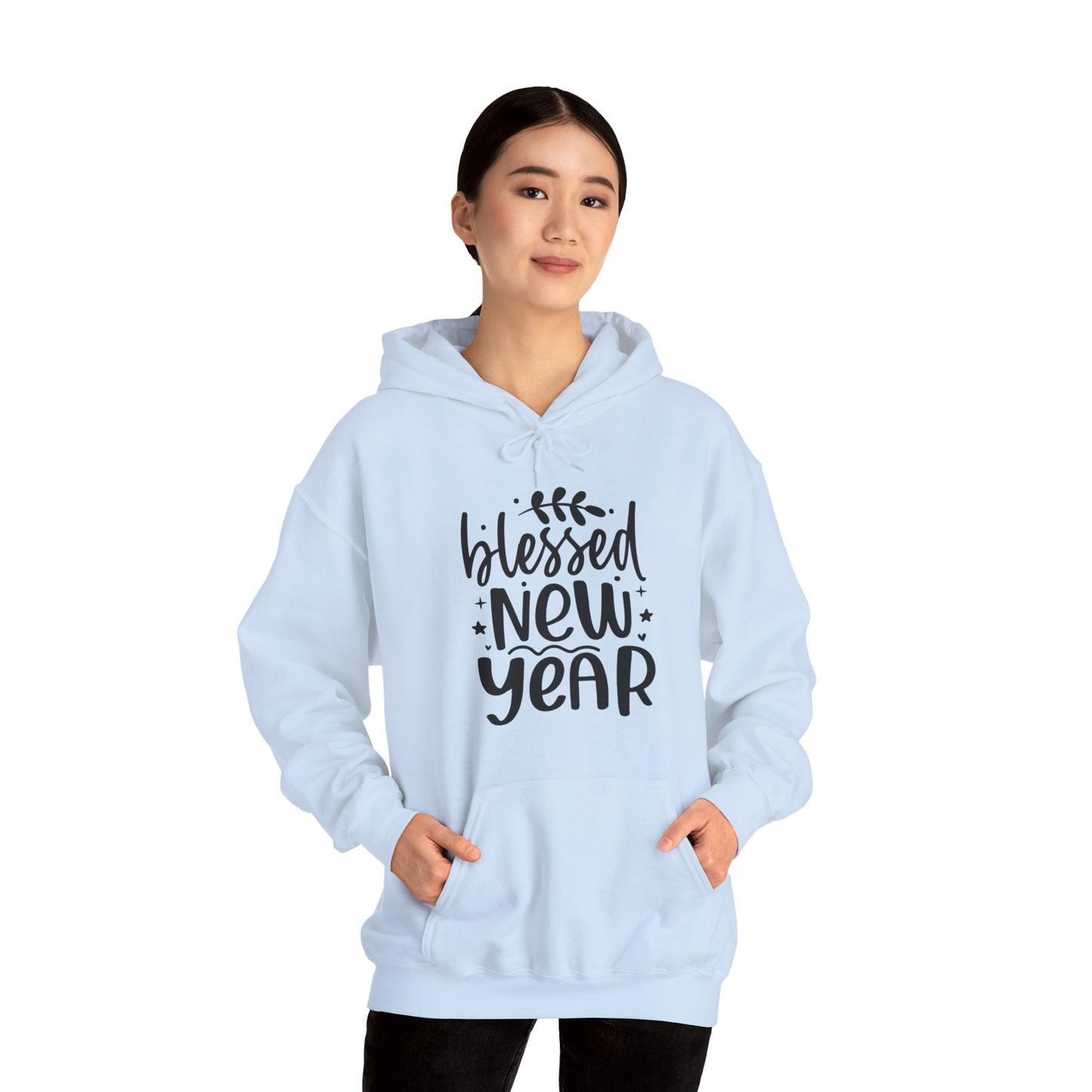 Blessed New Year Unisex Heavy Blend™ Hooded Sweatshirt