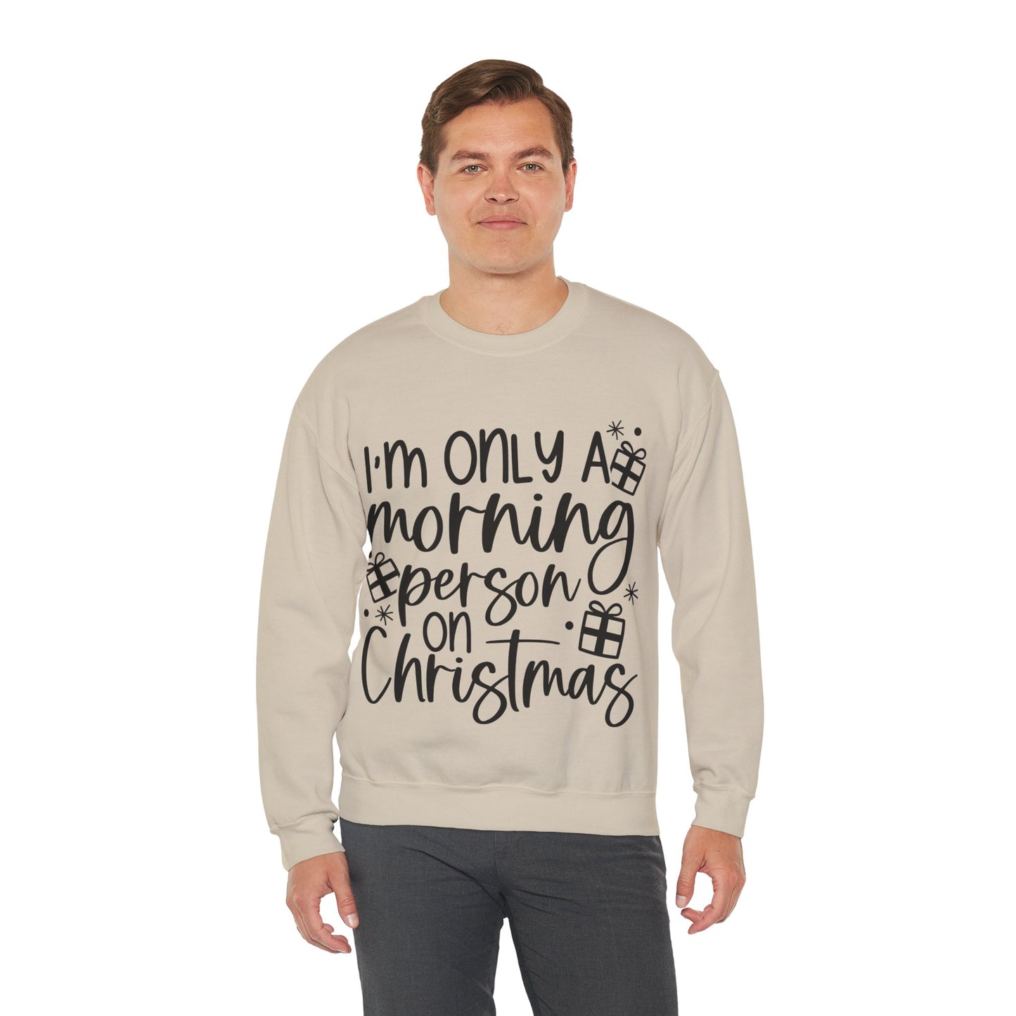 Morning Person Unisex Heavy Blend™ Crewneck Sweatshirt