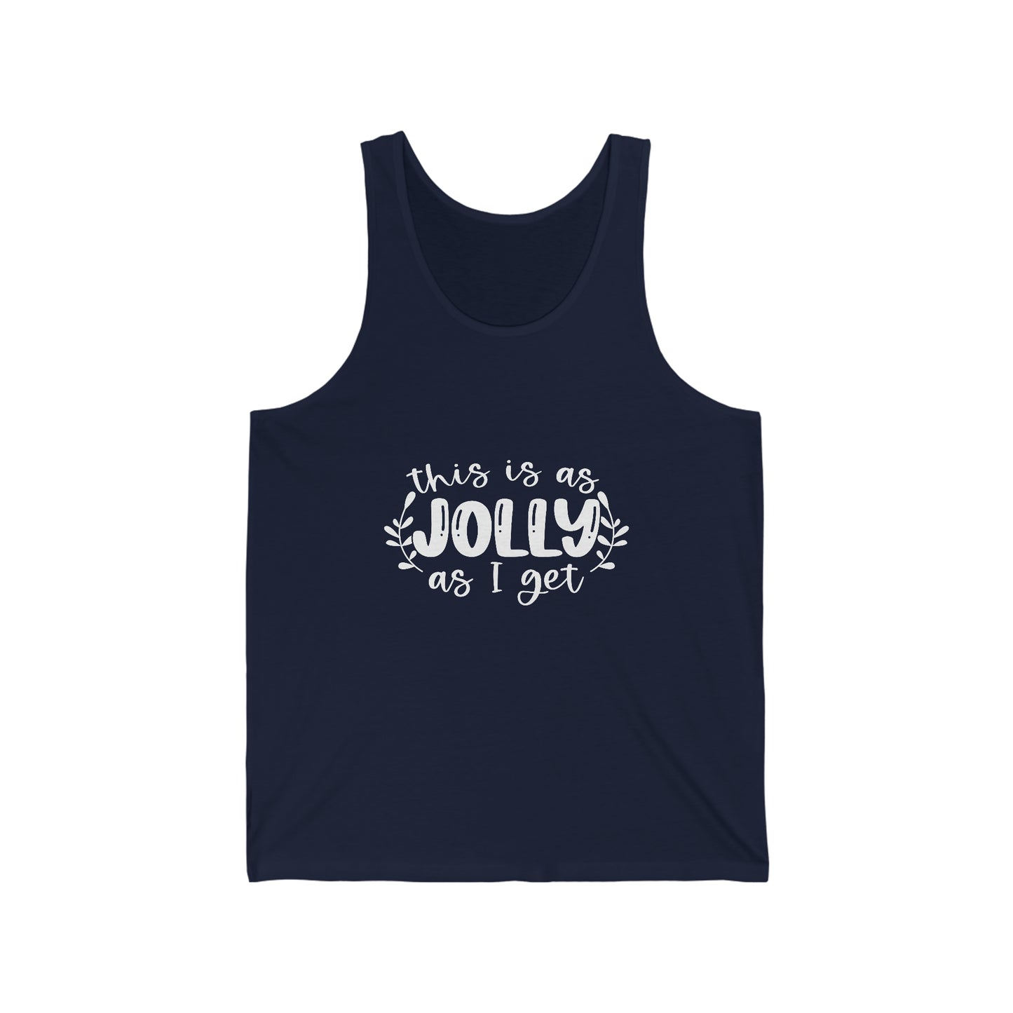 Jolly Unisex Jersey Tank