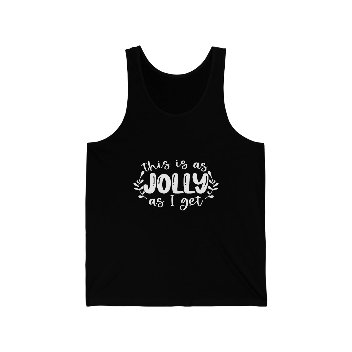 Jolly Unisex Jersey Tank